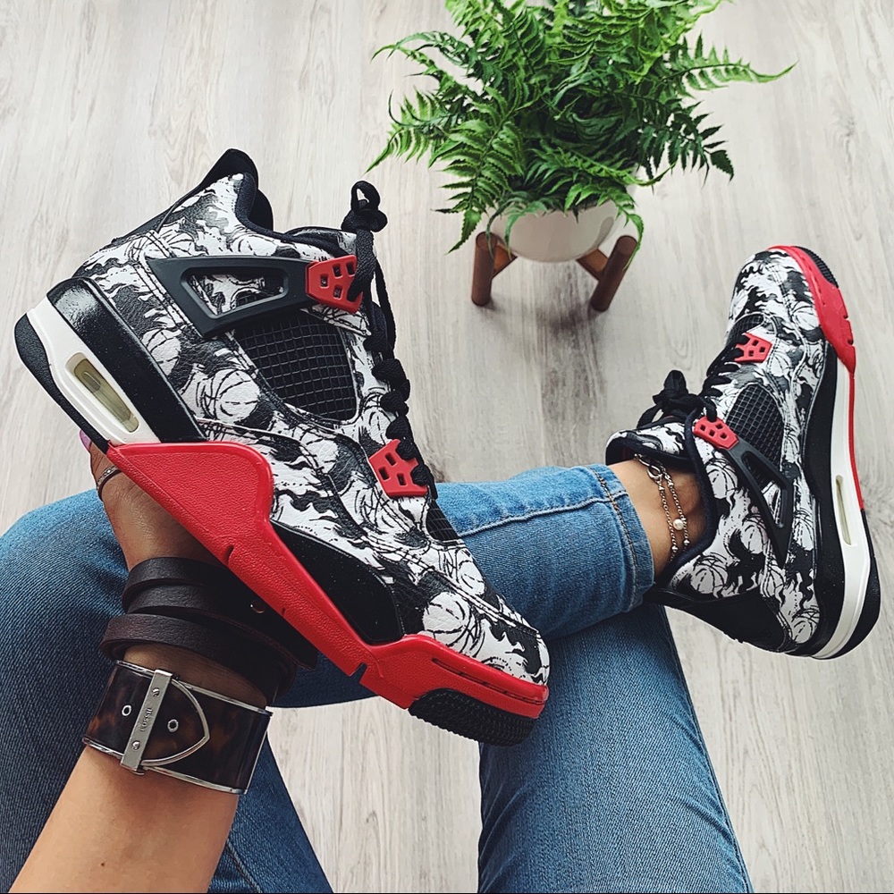 Nike air jordan 4 retro sneakers - Picture 2 of 8